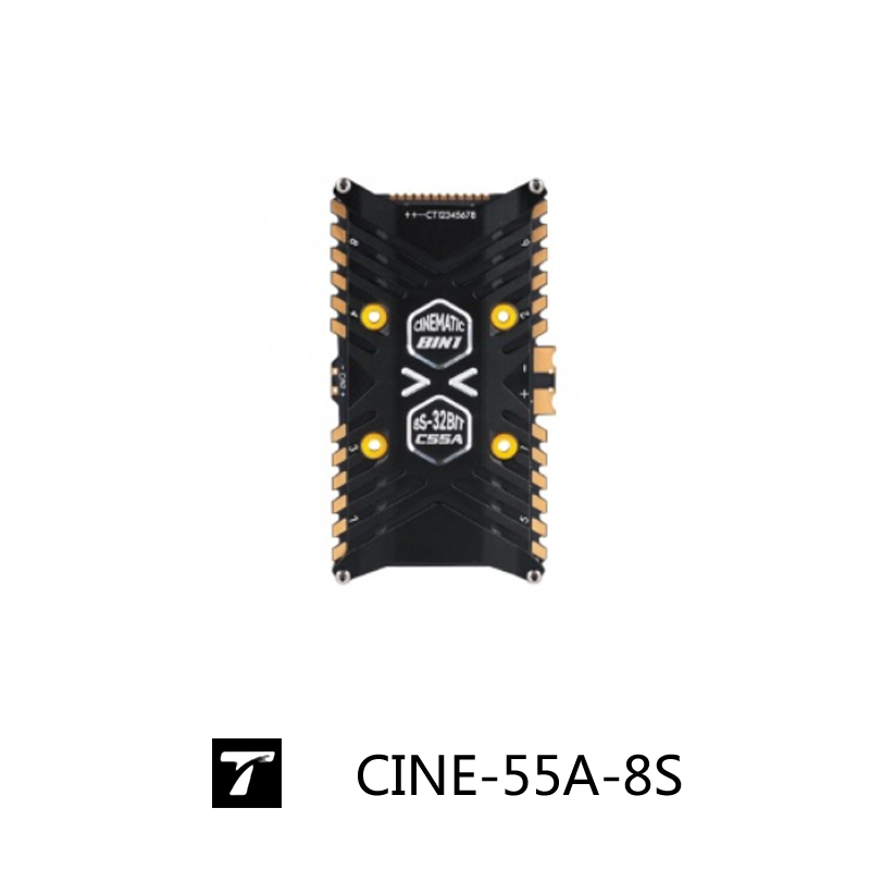 T-Motor F7 Pro Flight Controller - CINE-55A-8S-BLHeli_32 8-IN-1 Professionele filmische ESC T-MotorHobby