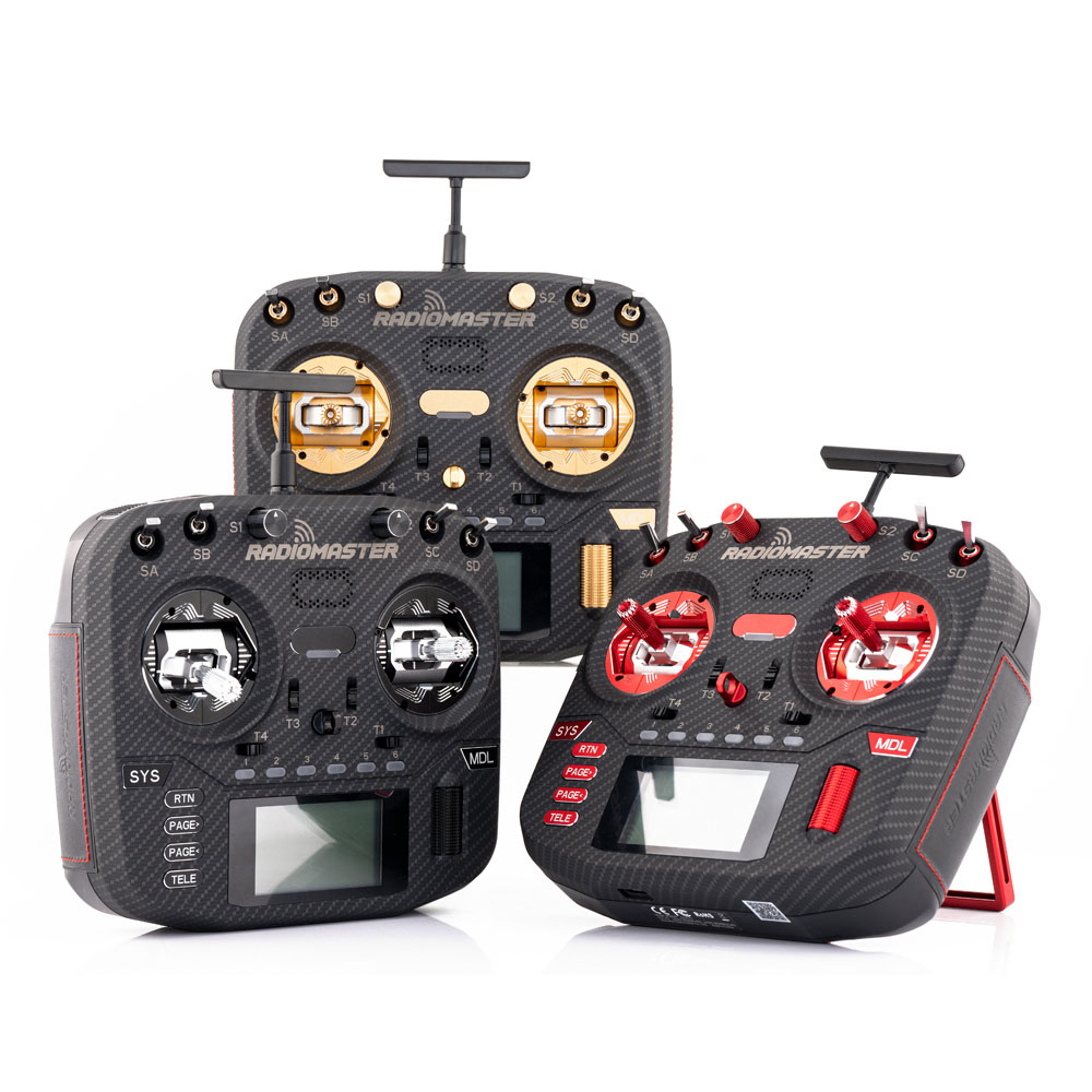 Radiomaster Boxer Max Radio Transmitter - RadioMaster Boxer Max-versie met CNC AG01