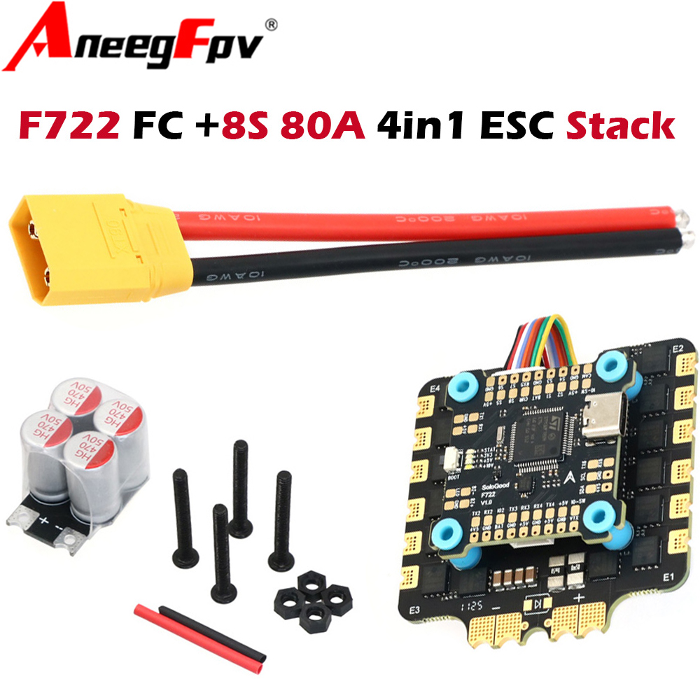SoloGood F722 F7 6S Flight Con - Speedybee F405 V4 Bls 55A Stack recensie en prijs