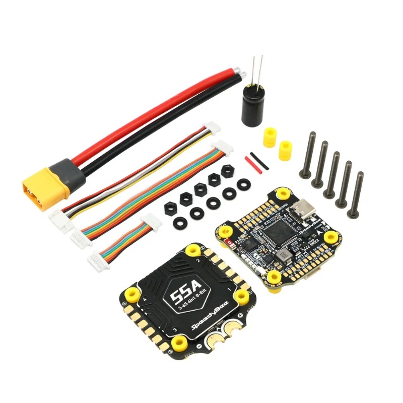 5-8 inch FPV drone frame onder - Speedybee F405 V4 Bls 55A Stack recensie en prijs
