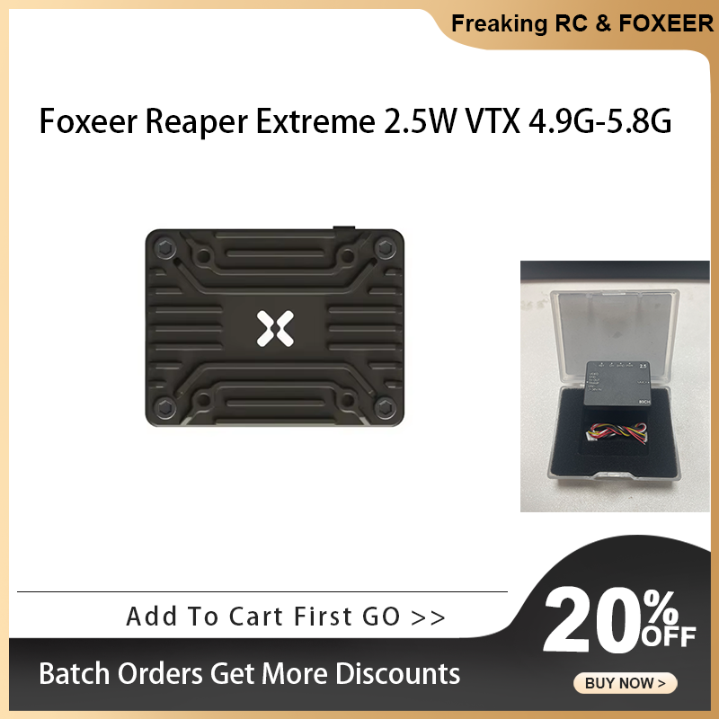 Foxeer 4.9G~6G Reaper Extreme  - Radiomaster Ranger 2.4Ghz Elrs Module recensie en prijs