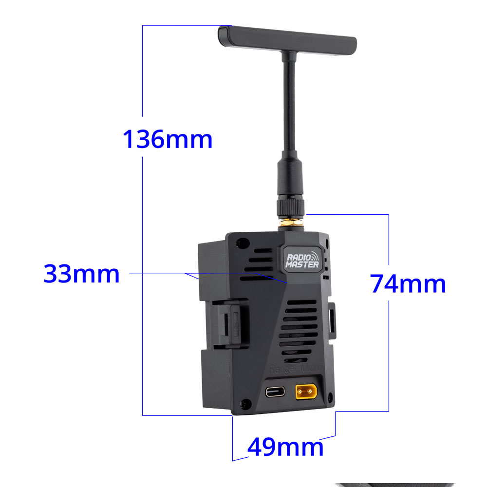 RadioMaster Ranger Micro 2,4GH - Radiomaster Tx16S Mark Ii Elrs recensie en prijs