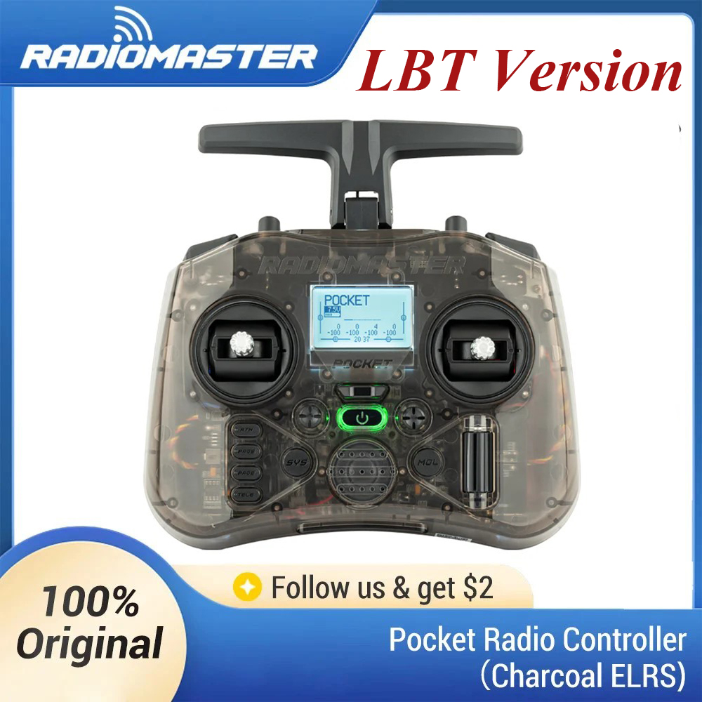 Radiomaster Pocket LBT voor EU - Radiomaster Pocket Elrs M2 recensie en prijs